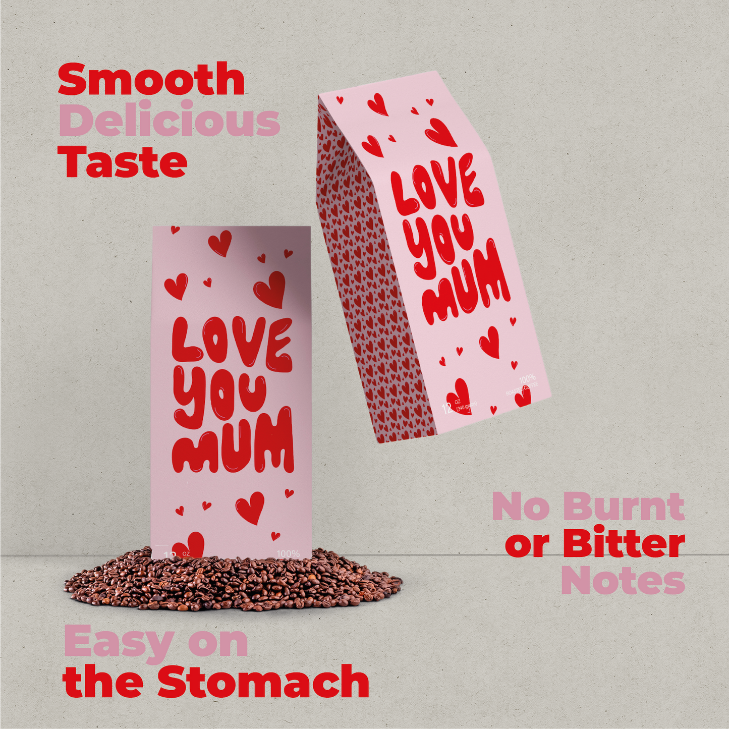 Love You Mom Coffee Gift
