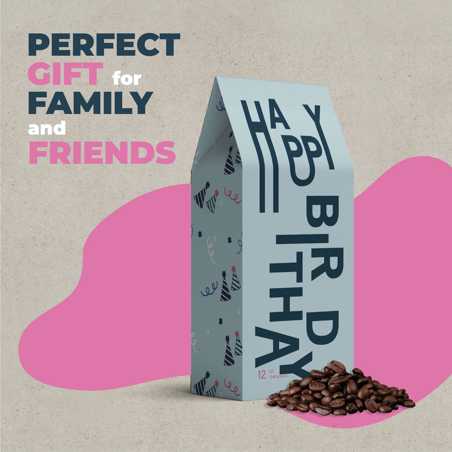 Happy Birthday Coffee Bag