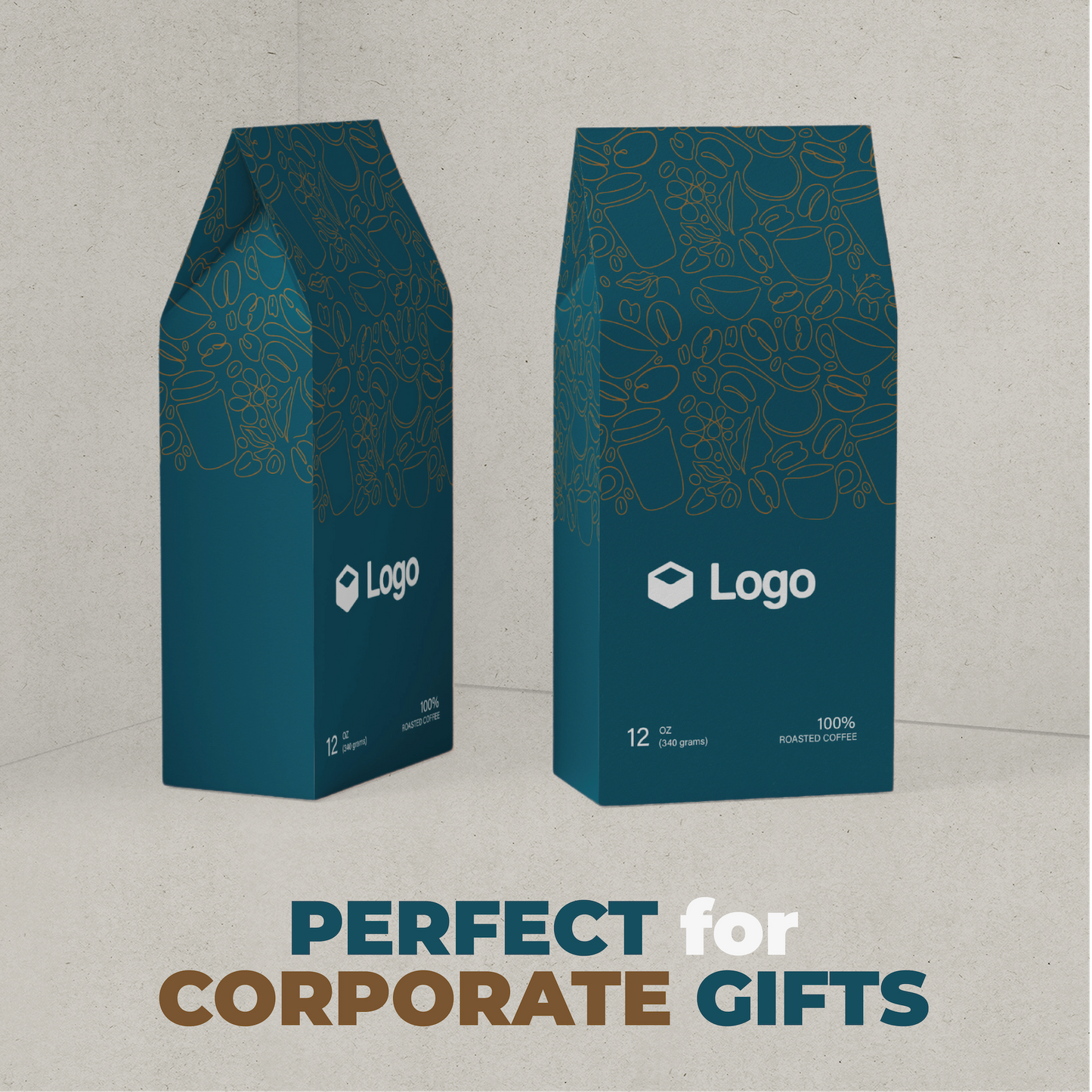 Custom Logo Coffee Bag