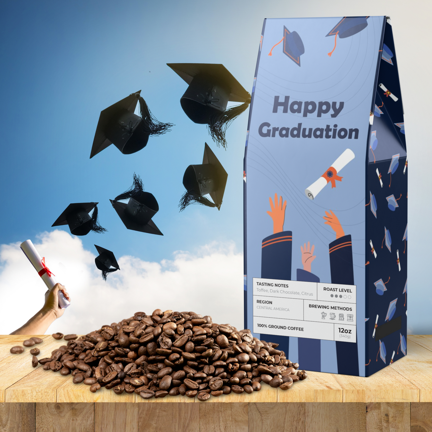 Graduation Coffee Bag